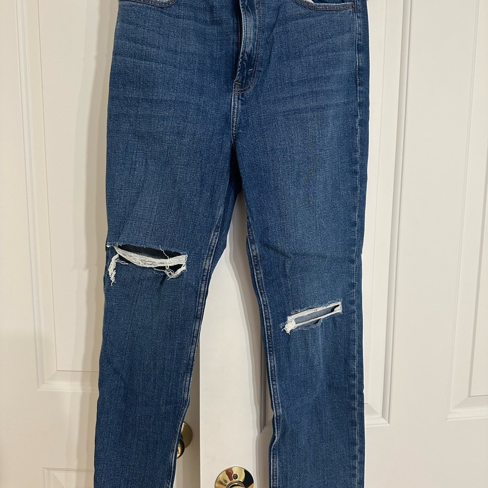 NWT Abercrombie & Fitch Ankle Straight Jeans